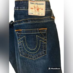 True Religion women’s Denim Jeans size 29 Jennie Curvy Mid Rise Super Skinny